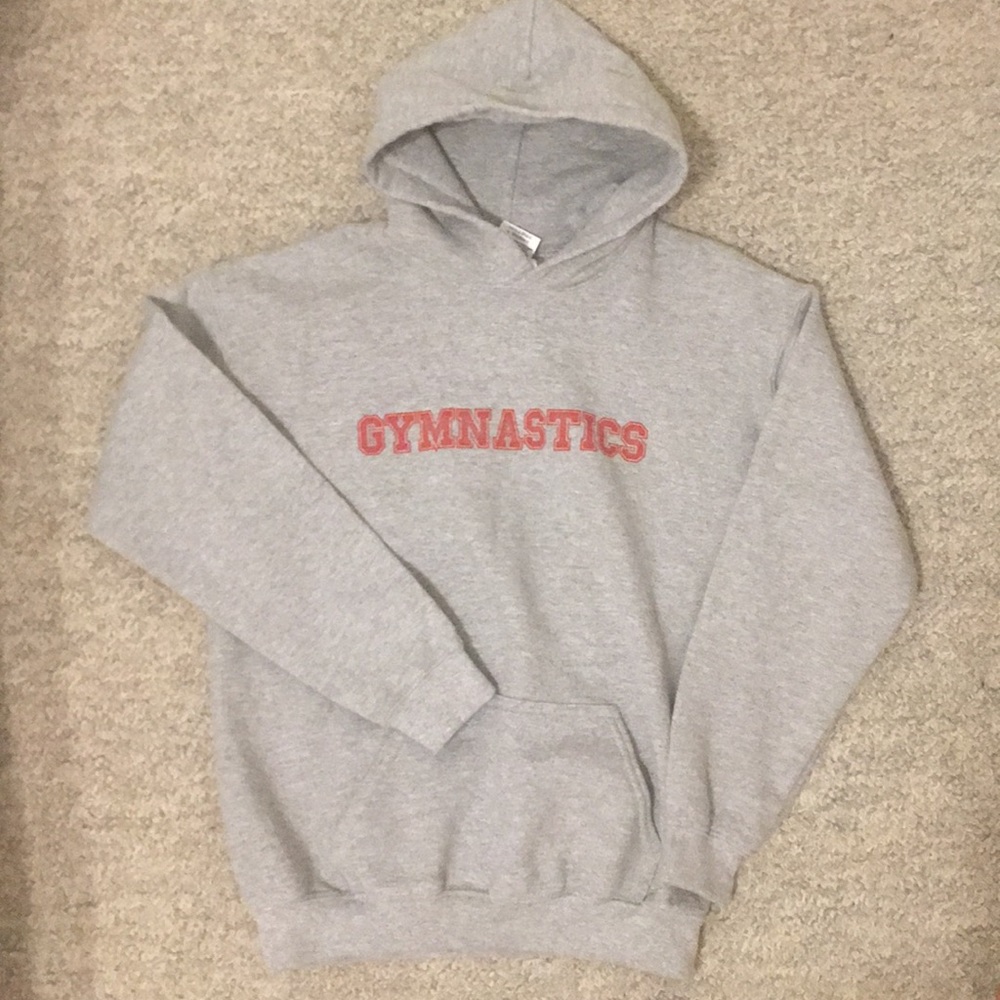 Gray Gildan Youth Large hoodie